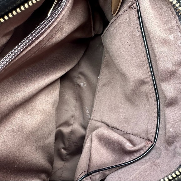 Cluci Leather Purse Womens Shoulder Bag Pebbled Leather White Smooth - Picture 12 of 15